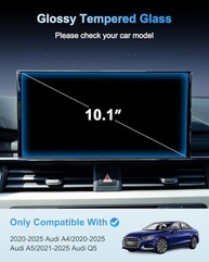 Protetor de Tela para Audi A4/A5/Q5 2020-2025 | Vidro Temperado 9H 10,1" Touchscreen HD 8K - imagem 3