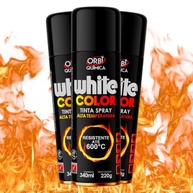 Kit com 2 Tintas Spray de Alta Temperatura 600°C - Preto Fosco | Orbi Química | Ideal para Rodas, Escapamentos e Motores - imagem 3