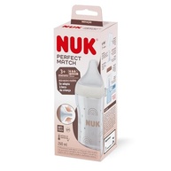 Mamadeira NUK Perfect Match Fluxo Médio com Controle de Temperatura 260ml - Segurança e Conforto para Bebês - imagem 2