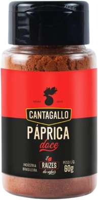 Tempero Páprica Doce Cantagallo 60g - imagem 1
