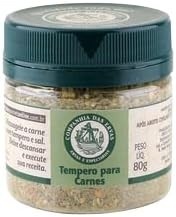 Kit 3X: Tempero para Carnes Companhia das Ervas 80g - imagem 1