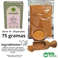 CoCook Tempero 100% Natural Camarão Sabor Indonésia 75g Ideal para Camarão, Frutos do Mar, Caranguejo, Casquinha Siri, Salmão, Zero Glúten, Zero Lactose, Zero Conservantes, Zero Corantes, Zero Sódio - Rende até 30 porções - imagem 2