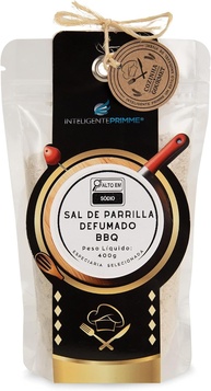 Inteligente Primme Sal de Parrilla Defumado BBQ, Tempero para Churrasco, 400g - imagem 1