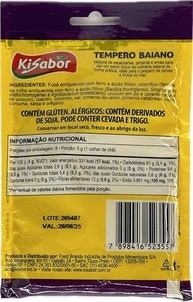 KiSabor Tempero Baiano Kisabor 40 Gramas - imagem 2