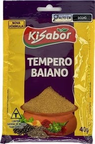 KiSabor Tempero Baiano Kisabor 40 Gramas - imagem 3