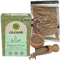 CoCook Tempero Ásia 100% Natural Frango Sabor Myanmar 75g Ideal para Ensopado, File Coxa Espetinho de Frango Zero Glúten, Zero Lactose, Zero Conservantes, Zero Corantes, Zero Sódio - Rende até 30 porções - imagem 2