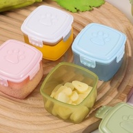 3 Caixas de Plástico 60ml - Mini Recipientes para Molhos e Temperos com Tampa Silicone - imagem 4