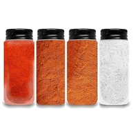 Kit com 4 Temperos Linha Premium: Páprica Defumada, Páprica Doce, Páprica Picante e flor de sal - Frasco de Vidro Spice Forest - imagem 3