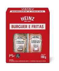 Heinz Kit Temperos para Hambúrguer e Batata 150g - imagem 1