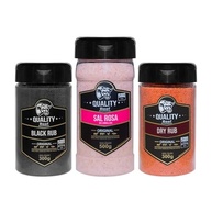 Quality Beef Kit de Temperos Sal Rosa Himalaia 500g + Black Rub e Dry Rub 300g - imagem 2
