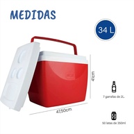 Cooler Térmico 34L Mor: Gelo por Mais Tempo! - imagem 2