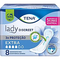 Tena Lady Discreet Extra: Proteção e Discreção - imagem 1
