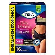 Tena Pants Discreet Black: Proteção e Discreção - imagem 1