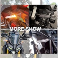 Luz de Seta LED Universal para Yamaha MT-07, Tenere 700, R7, TMAX e Mais - Pisca Direcional Transparente de Alto Brilho - imagem 5