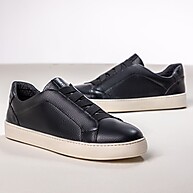 Tênis Casual Masculino Couro Vittal Onix – Conforto e Estilo - imagem 1