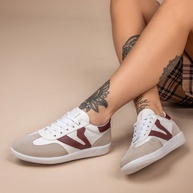 Tênis Feminino Vittal Estela: Couro, Conforto e Estilo - imagem 1