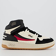 Tênis Fila ACD MID Bege e Preto: Conforto e Estilo - imagem 1