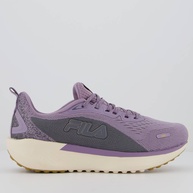 Tênis Fila Duality Feminino Lilás: Estilo e Conforto para Corrida - imagem 1