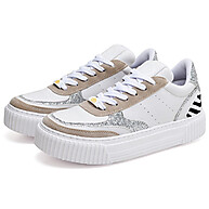 Tênis Glitter Prateado Aurora: Estilo e Conforto! - imagem 1