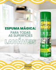 5x Espuma Mágica Limpador Multiuso para Tênis, Estofados, Tecidos e Mais - 400ml - imagem 4