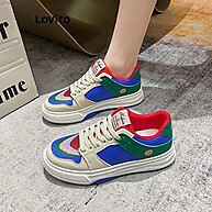 Tênis Lovito Colorblock: Conforto e Estilo! - imagem 1