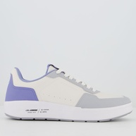 Tênis Olympikus Versa Feminino: Conforto e Estilo Off-White e Azul - imagem 1