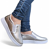 Tênis Slip On Prata Ramarim: Conforto e Estilo! - imagem 1