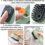 tenis-verde-profunda-e-detergente-de-com-limpeza-escova-calcados-para-dispenser-a