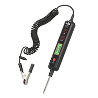 HUIOP Testador de Circuito Automotivo,detector de tensão do carro testador de circuito automotivo 0.8 v-100 v falha de manutenção de automóvel teste de circuito caneta lcd display digital com fio de m - imagem 2