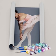Kit Pintura Terapêutica com Temas Inspiradores - Harry Styles e Roupa de Bailarina - imagem 3