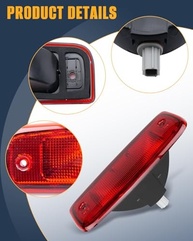 Terceira Luz de Freio LED para Nissan NV1500/2500/3500 (2012-2021) - Segurança e Estilo - imagem 4