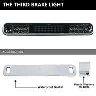 Terceira Luz de Freio LED Fumê Cromada para Chevy/GMC C/K 1500/2500 88-99 | Lâmpada de Carga Alta - imagem 4