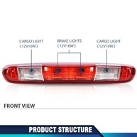 Terceira Luz de Freio LED PIT66 para Chevy Silverado & GMC Sierra 1500/2500 HD/3500 HD (2007-2014) - Segurança e Estilo Aprimorados - imagem 3