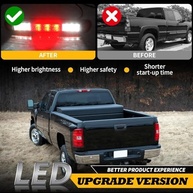 Terceira Luz de Freio LED para Silverado & Sierra 1500/2500/3500 HD (2007-2013) - Segurança e Estilo - imagem 3