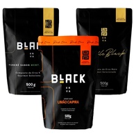 Tereré Black Erva: Kit 3x500g de Sabores! - imagem 1
