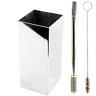 Tereré Completo: Bomba e Copo Inox Gold - imagem 1