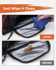Bolsa Térmica KEMIMOTO 1680D para Motos de Neve: Mantenha Seu Lanche Quente e Seus Pertences Secos! - imagem 5