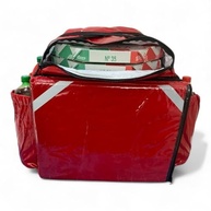 Bag de Entrega Delivery 45L Vermelha: Impermeável, Térmica e Ideal para Motoboy - imagem 3