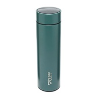 Garrafa Térmica com Termômetro LED 500ml - Aço Inox Wolff Verde - imagem 1