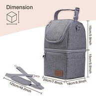 Momcozy Bolsa Térmica Multifuncional para Mamadeira – Isolamento Total, Compartimento Removível e Compatível com Dr. Brown, Comotomo, Philips e Outras - imagem 4