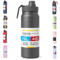 Garrafa Térmica Inox 800ml Premium - Isolamento a Vácuo, Antivazamento, Alça e Design Esportivo (Roxo Claro) - imagem 2