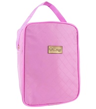 Bolsa Térmica Infantil Rosa Bebê - Porta Mamadeira e Marmita com Alça - imagem 1