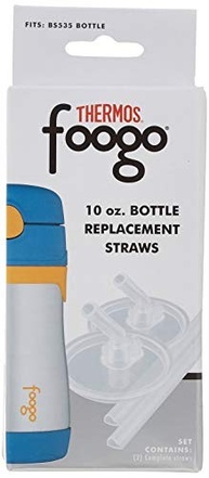 Conjunto de Canudos de Substituição Thermos Foogo - 2 Unidades para Garrafas Térmicas 295ml - imagem 4