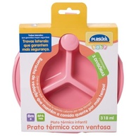 Prato Térmico Infantil Minnie com Ventosa e 3 Divisórias - Seguro, Divertido e Livre de BPA - imagem 3