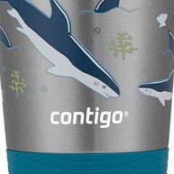 Copo Contigo 400ml com Canudo e Isolamento Térmico - Gummy & Shark - imagem 4