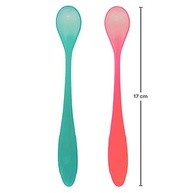 Kit Colher Termossensível 2 Peças - Muda de Cor ao Aquecer | Segura e Divertida - imagem 2