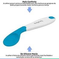 Colher de Treinamento Termossensível Rosa - Segurança e Aprendizado na Alimentação do Bebê - imagem 4
