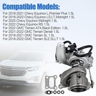Turbocompressor 12679399 para Chevy Equinox e GMC Terrain 1.5L (2018-2022) - Potência e Desempenho Renovados - imagem 4