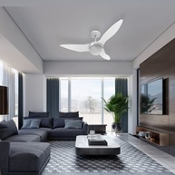 Ventilador de Teto Aliseu Terral Plus 127V com Controle Remoto e de Parede - 128cm - imagem 3