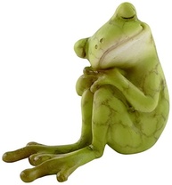 Top Collection Estátua Miniatura de Fada com Sapo - Decoração Encantadora para Jardim e Terrário - imagem 1